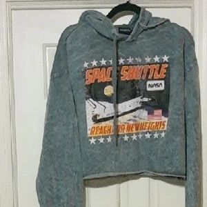 Chemistry cropped hoodie young women